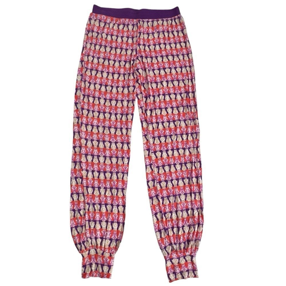 Kensie Owl Print Soft Pajama Pants Size Small